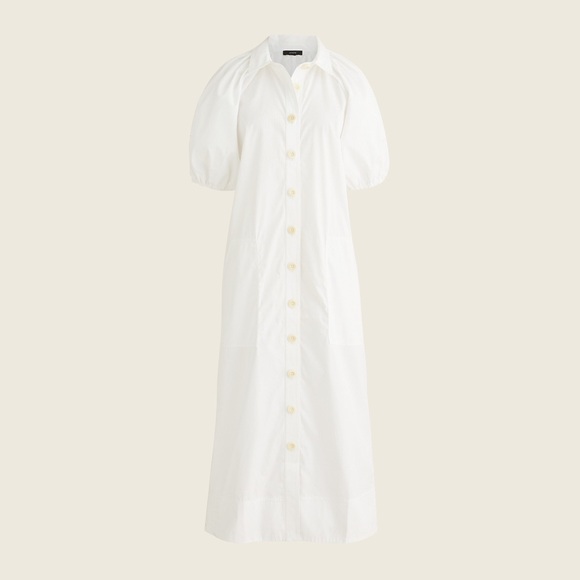 J. Crew Dresses & Skirts - J.Crew Collared cotton poplin dress BG487